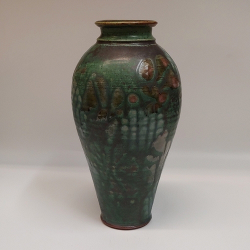 #221149 Vase Green Pattern $24 at Hunter Wolff Gallery
